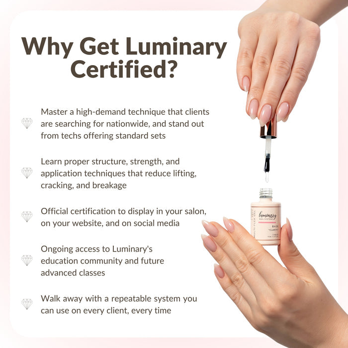 10/19/26 "Structured Manicure ONE" Certification Class