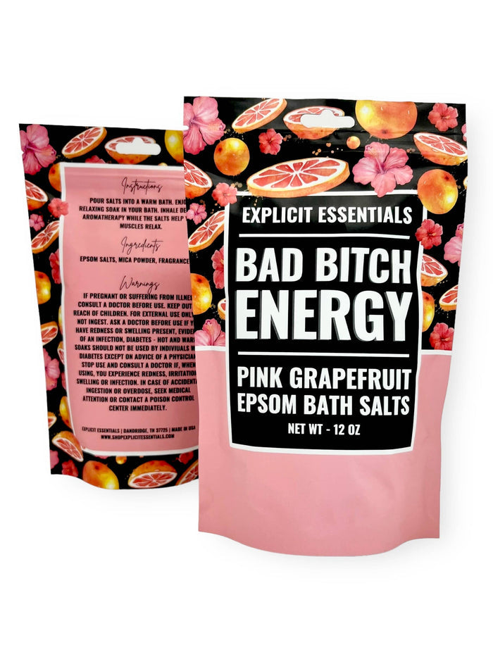 Bad Bitch Energy Bath Salts 12oz Bag