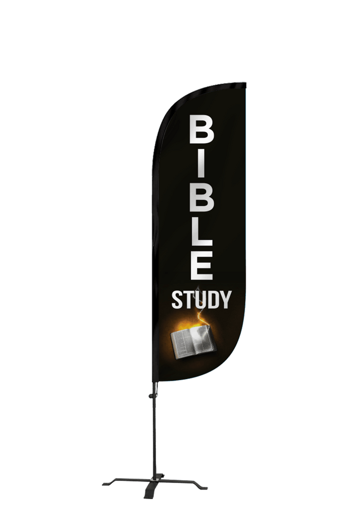 Bible Study Feather Flag