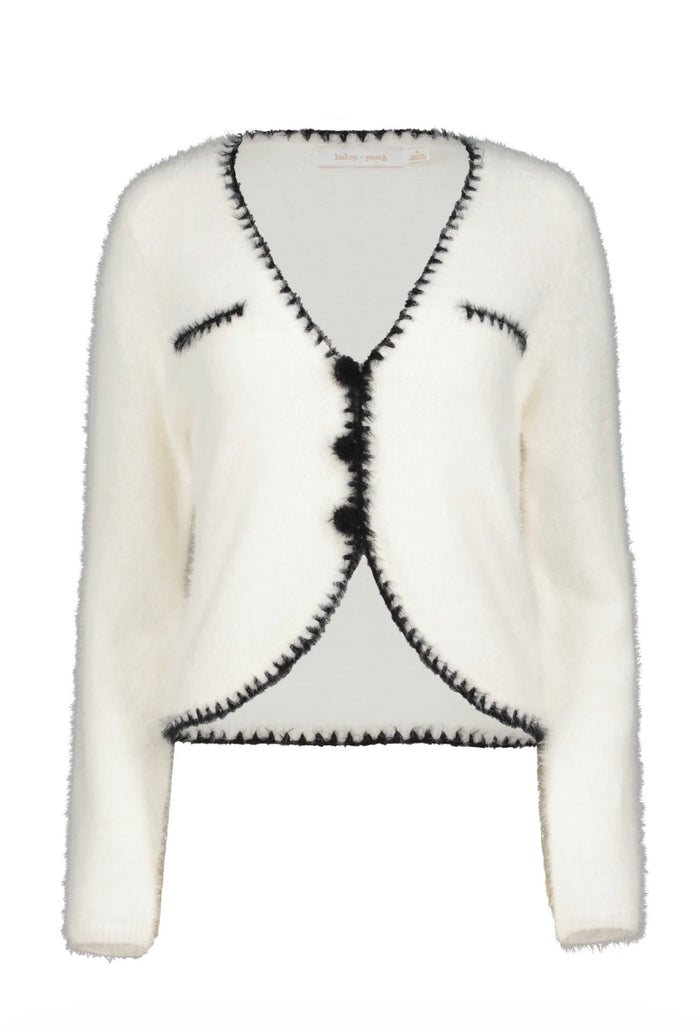 BISHOP & YOUNG QUINN WHIPSTITCH CARDIGAN