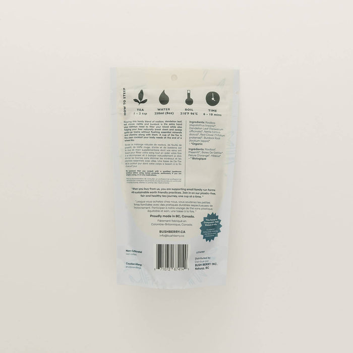 BLUSH BERRY Organic Daily Detox Loose Leaf Tea