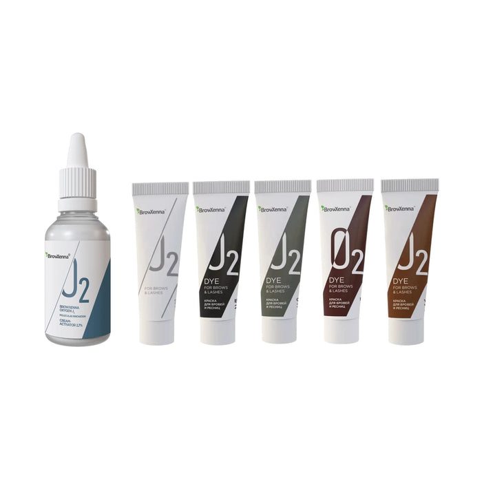 BrowXenna Oxygen J2 Smart Coloring System Mini Kit