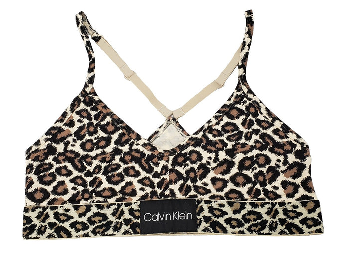 Calvin Klein Animal Micro Unlined Bralette - QF5672