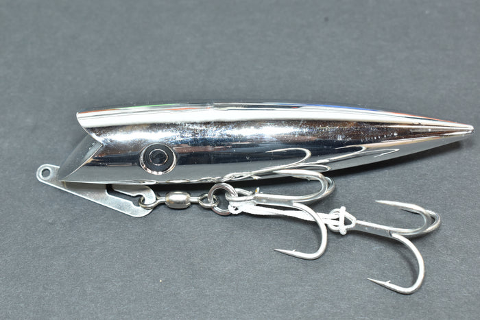 chrome blank gator bait tackle salmon trout trolling plug j-plug