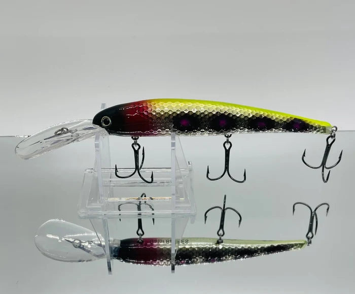 chrome pounder lake erie deep diver bandit candy stick bait crankbait