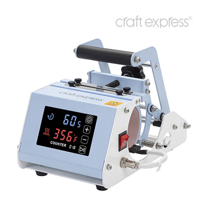 Craft Express Hobby Mug Press for 11oz & 15oz Mugs - Ø7,5 ~ 9,5 cm