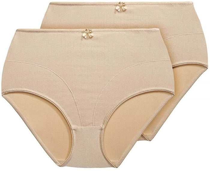Exquisite Form Basic Shaper Brief Panty - 2 Pack - 51070402A