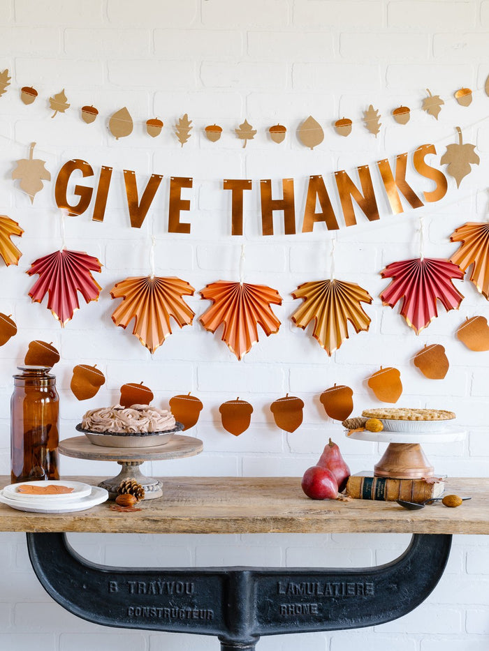 Fall Leaf Banner