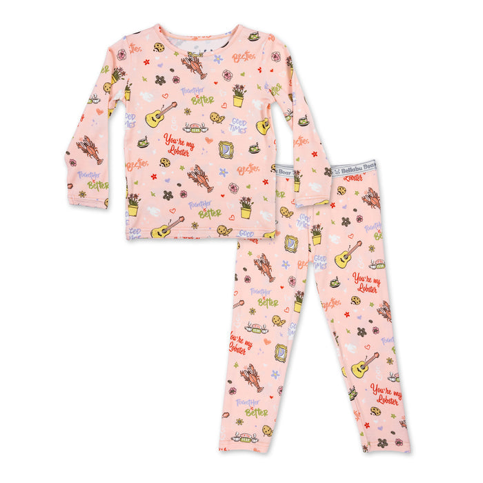 FRIENDS™: You're My Lobster Bamboo Kids Pajamas
