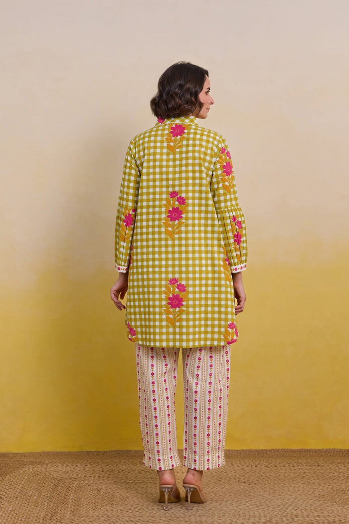 Gingham Blossom Co - ord Set - Tara - C - Tara