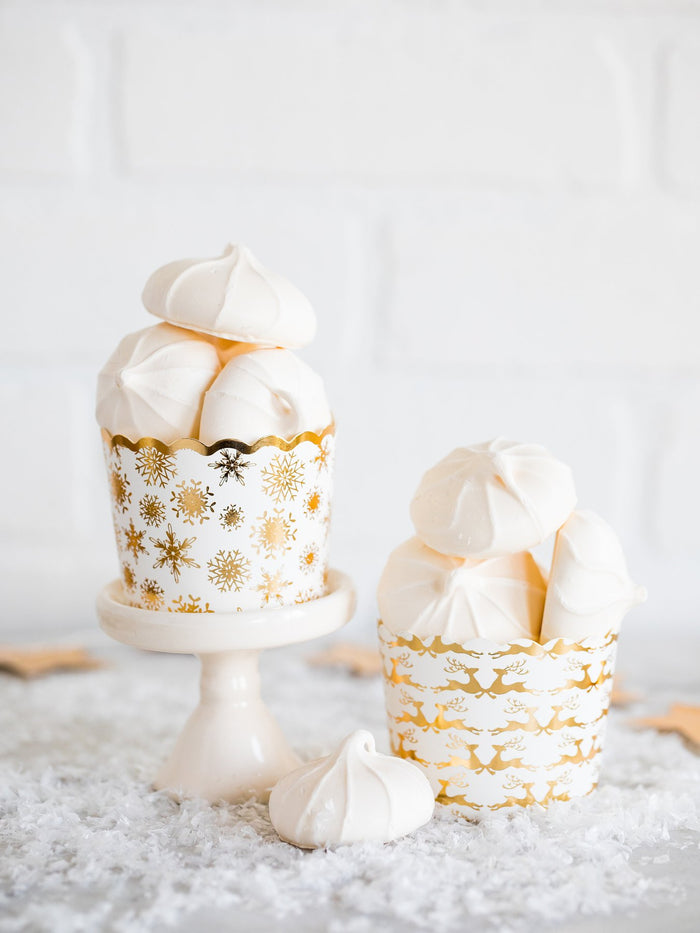 Golden Reindeer Treat Cups