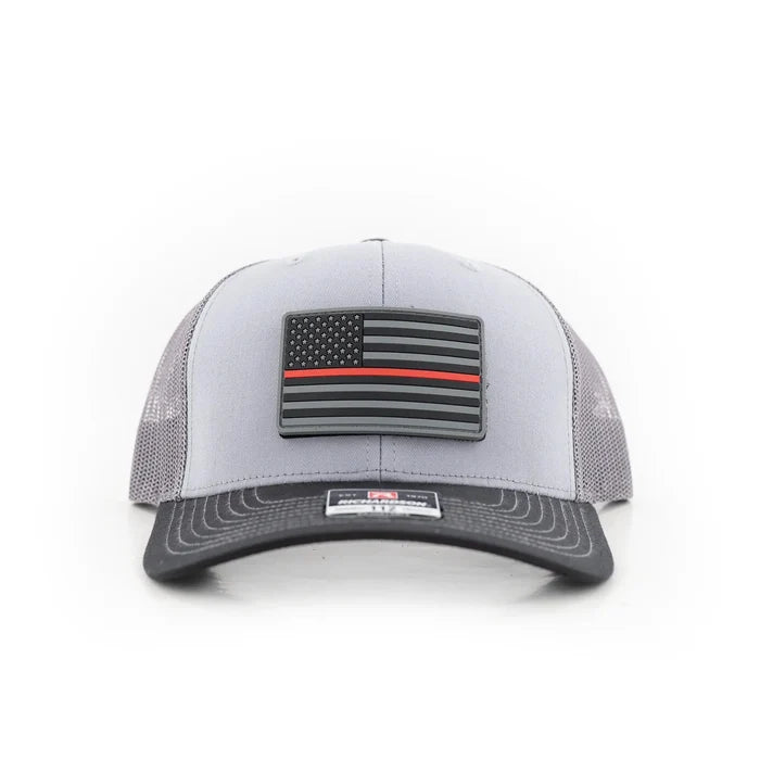 Hotshot Brewing - Thin Red Line PVC Patch Snapback