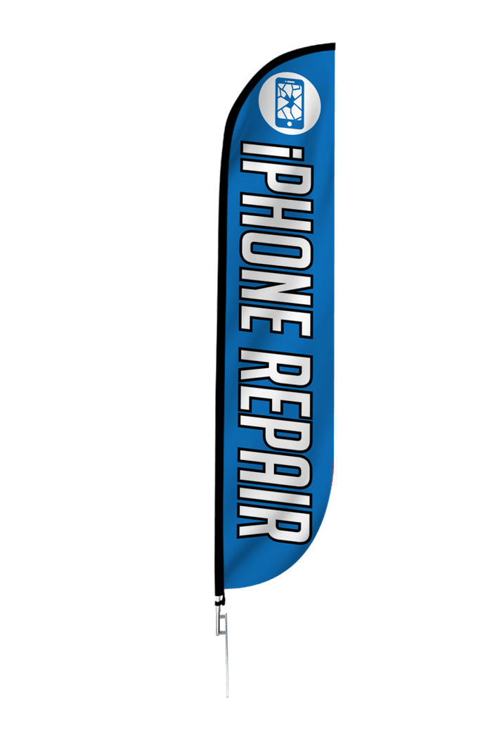 iPhone Repair Feather Flag