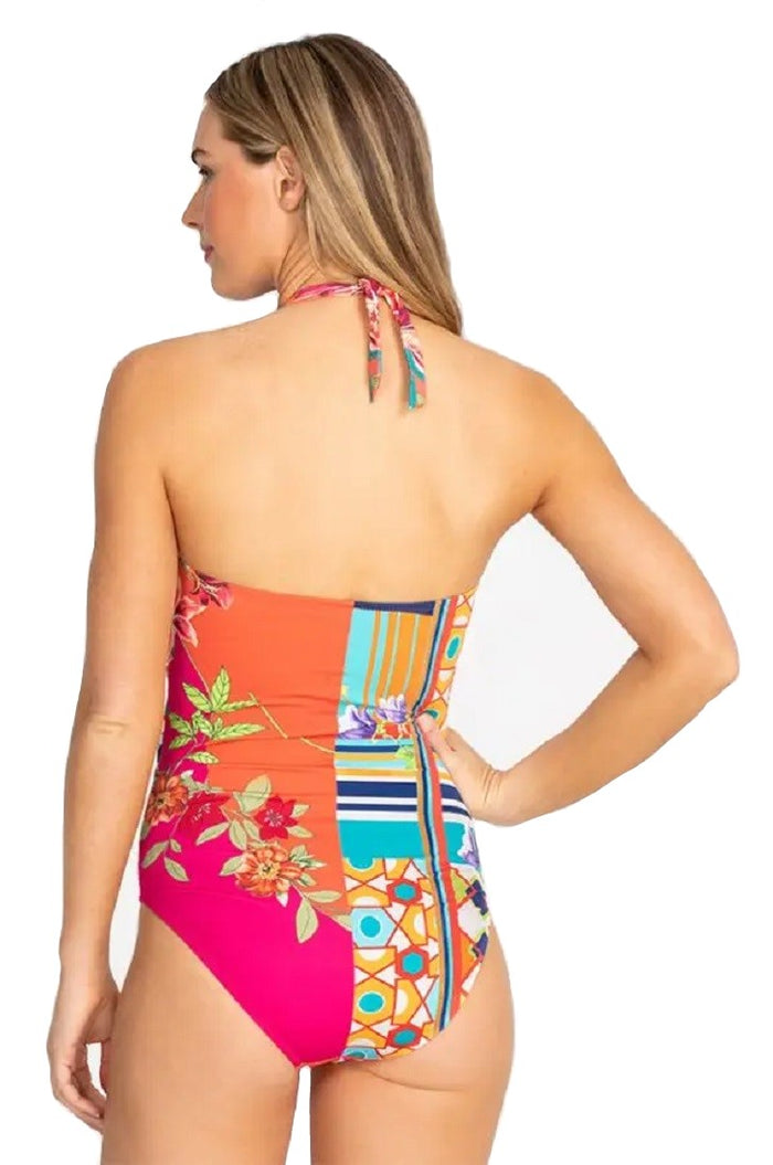 Johnny Was Color Twist One Piece Swimwear - CSW9721AN