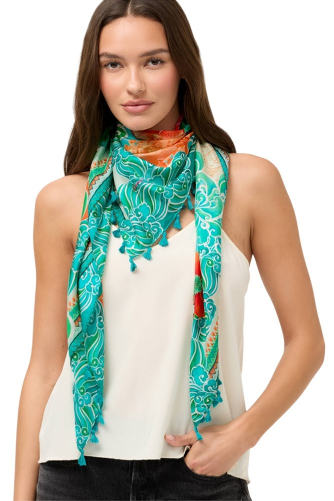 Johnny Was Edenia Silk Scarf - C97526-2