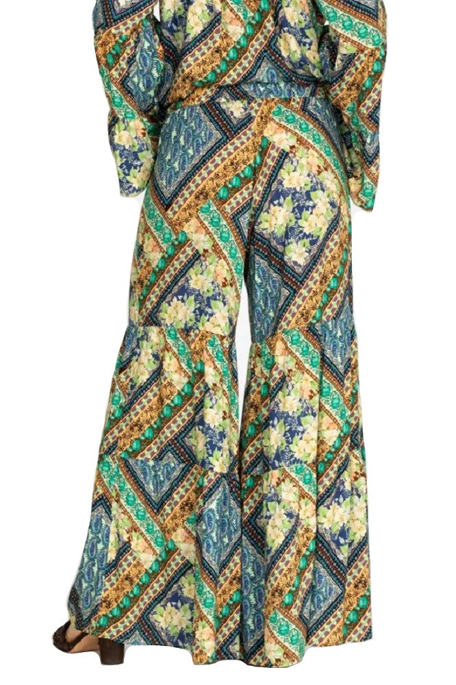 Johnny Was Rivera Tiered Pants - L63022-E