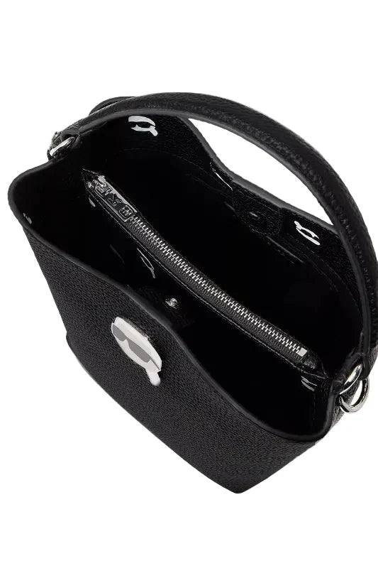 KARL LEGERFELD Ikon Pebble Bucket Bag KB42 - Runner