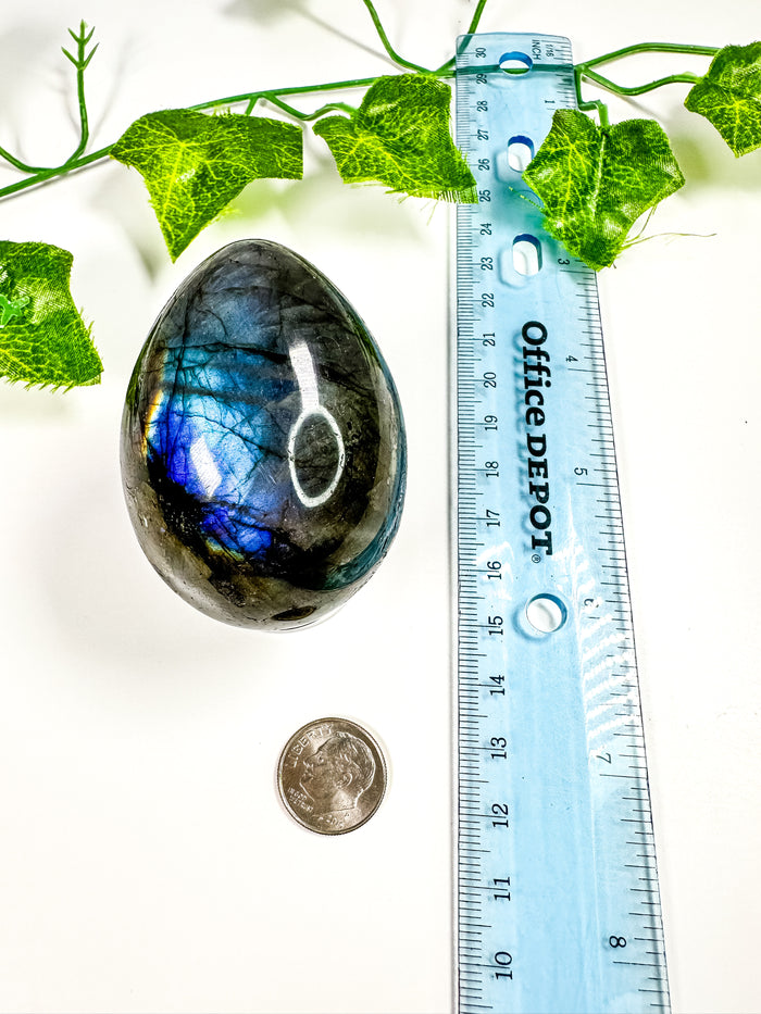 Labradorite Egg (29A)