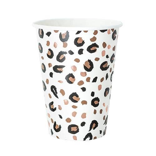 Leopard Print Cups