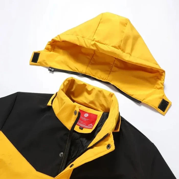 MENS WATERPROOF JACKET RAVENWALK - DETACHABLE HOOD
