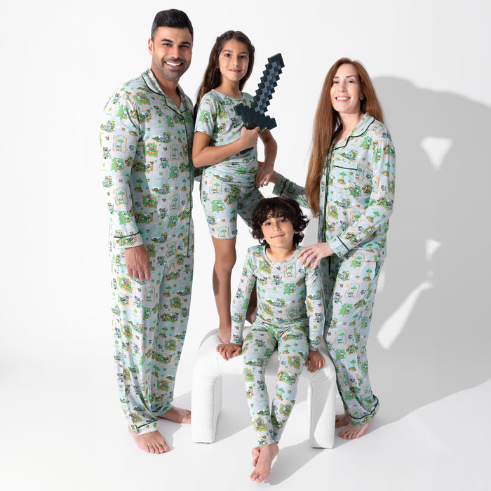 Minecraft: Overworld Dreams Bamboo Men's Pajama Set