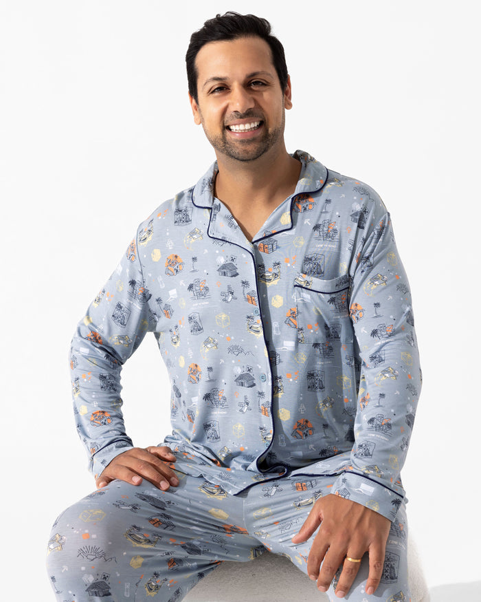 Minecraft: Time to Mine Bamboo Men's Pajama Set
