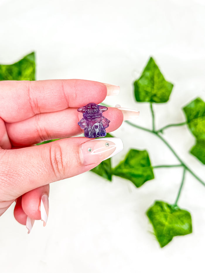 Mini Fluorite Baby Yoda (Star Wars)