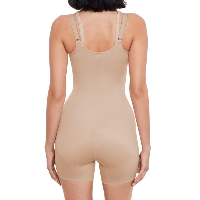 Miraclesuit Instant Tummy Tuck Open-Bust Bodysuit Short - 2412