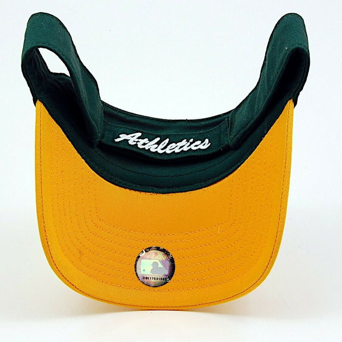 MLB Oakland Athletics A's MLB Hat by OC Sports Golf Sun Visor Cap Adjustable
