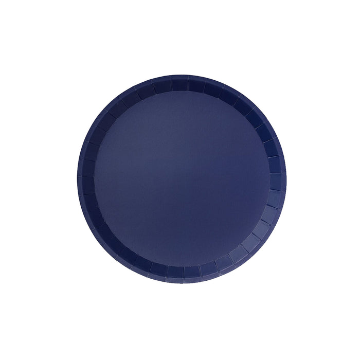 Navy Large Plates