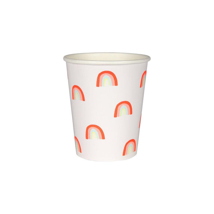 Neon Rainbow Party Cups