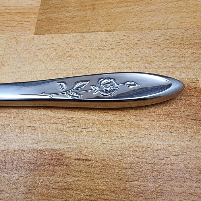 Oneida MY ROSE Blade Roast Carving Knife Community Stainless Flatware 13 3/4"