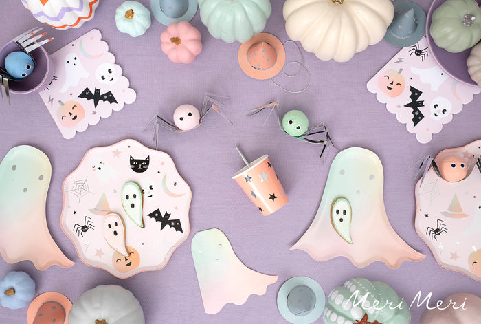 Pastel Halloween Ghost Napkins