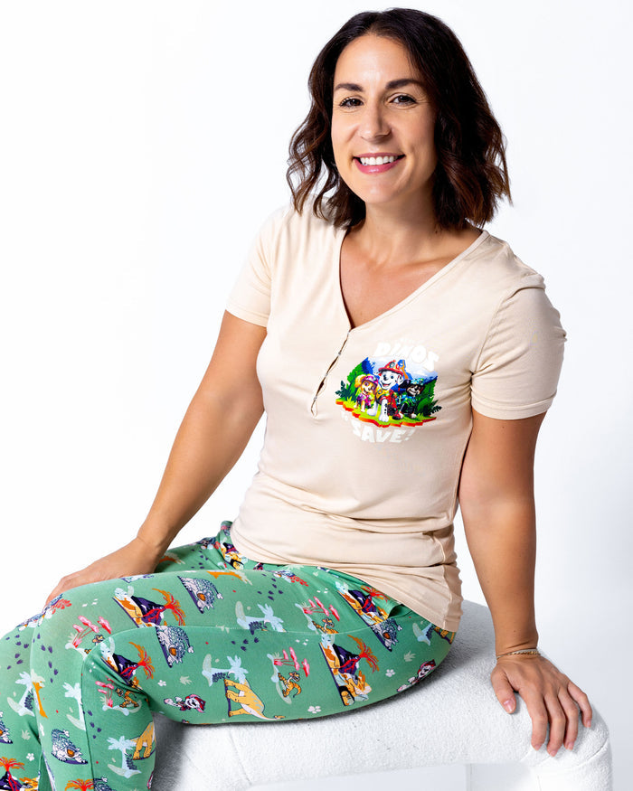 PAW Patrol: Dino Island Bamboo Women's Pajama Set