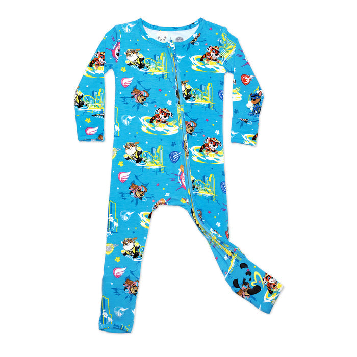 PAW Patrol: The Mighty Movie - Mighty Pups Bamboo Convertible Footie