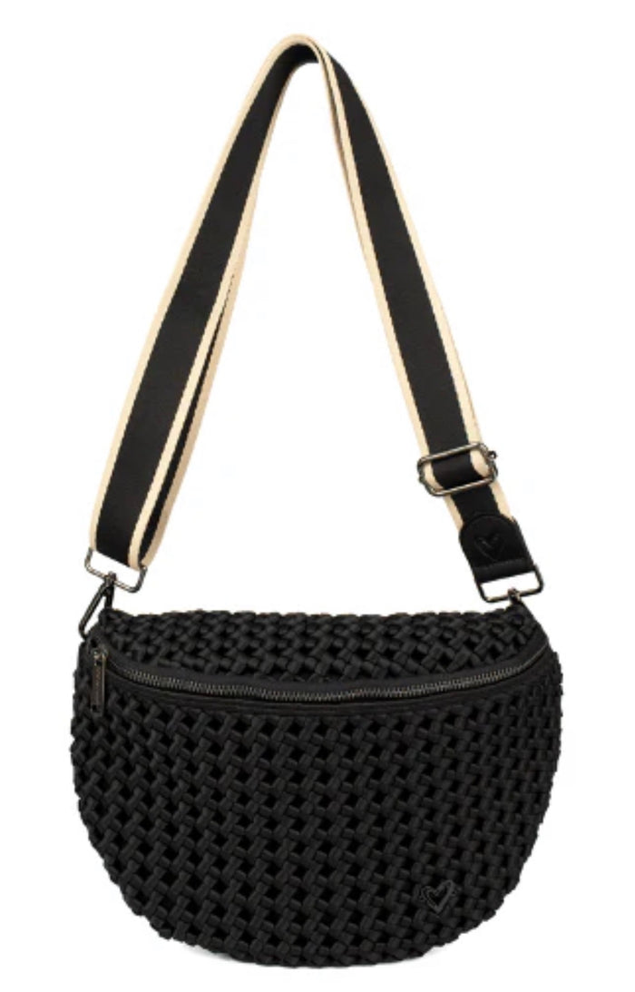 PRENELOVE LAMBTON WOVEN CROSSBODY