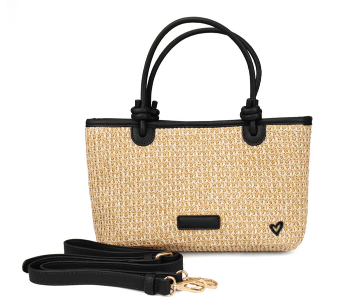 PRENELOVE Montrose Raffia Tote/Crossbody