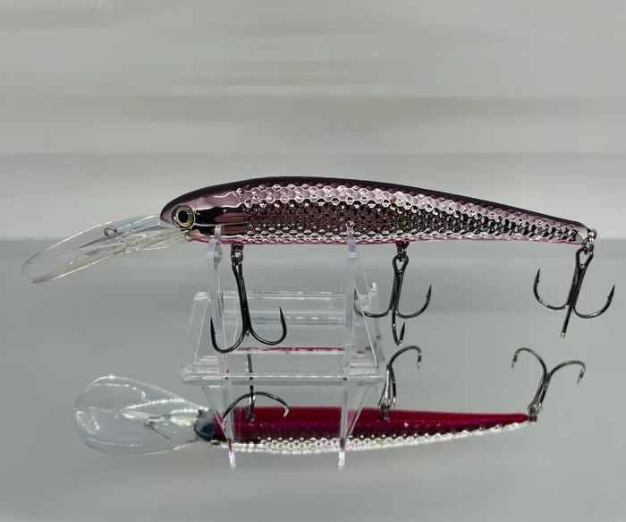 purple demon lake erie walleye deep diver slammer bandit stick bait
