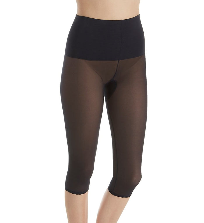 Rago Women's Power Lites Shaping Wide Band Capri Pant Liner - 9240