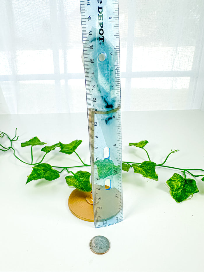 Rainbow Moonstone Wand on Stand (50R)