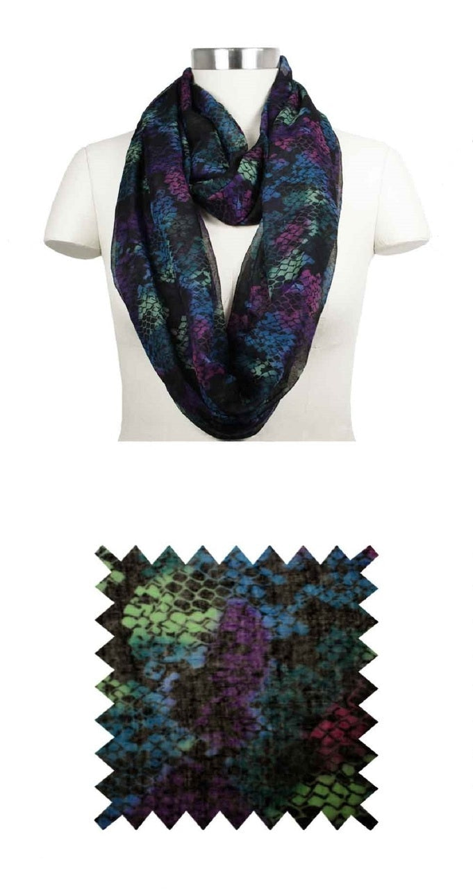 Rampage Animal Instincts Infinity Scarf One Size - SCR-2000L