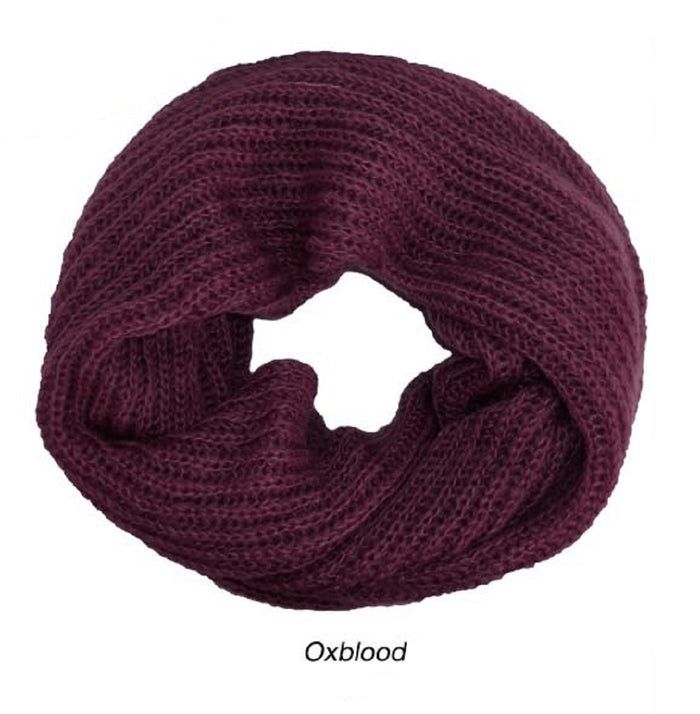 Rampage Shaker Knit Infinity Scarf One Size - SCR-1004L