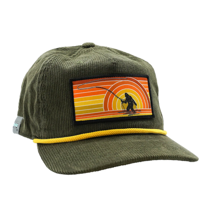 Rep Your Water Sunset Squatch Corduroy Edition Hat