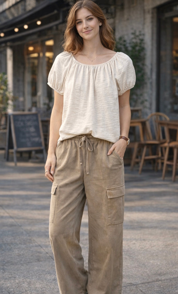 SAGE THE LABEL HIGHLINE PULL ON PANTS
