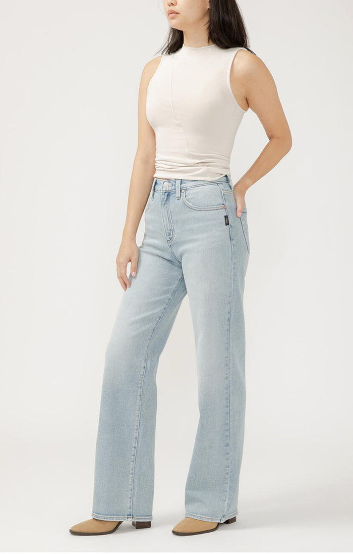 SILVER HIGHLY DESIRABLE TROUSER