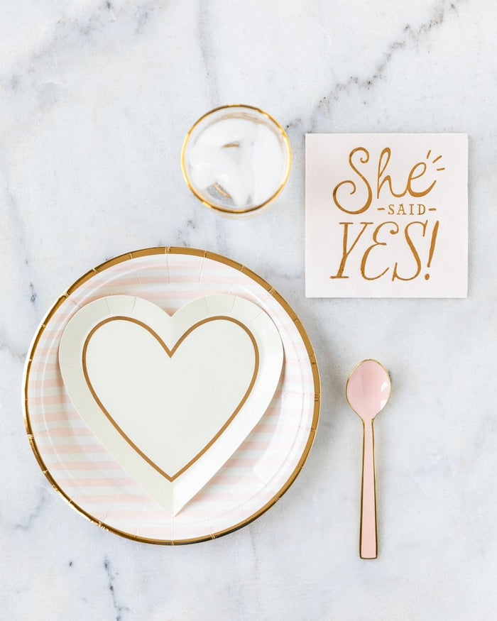 Small Heart Plates
