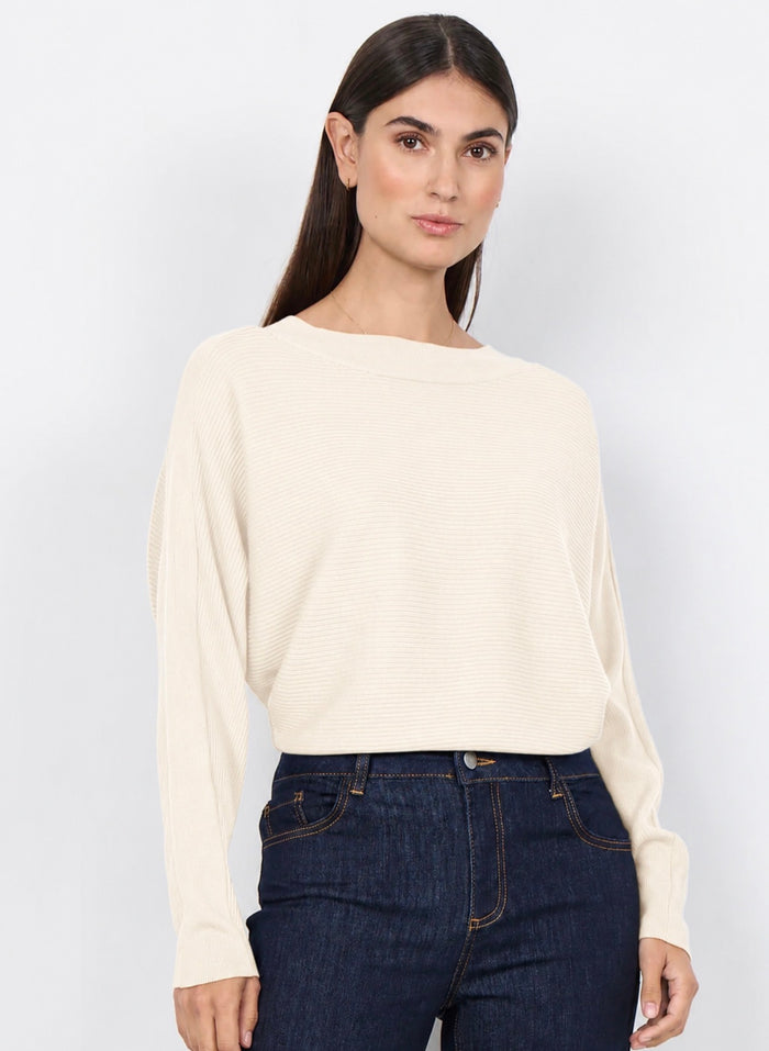 SOYA CONCEPT DOLLIE RIBBED LS