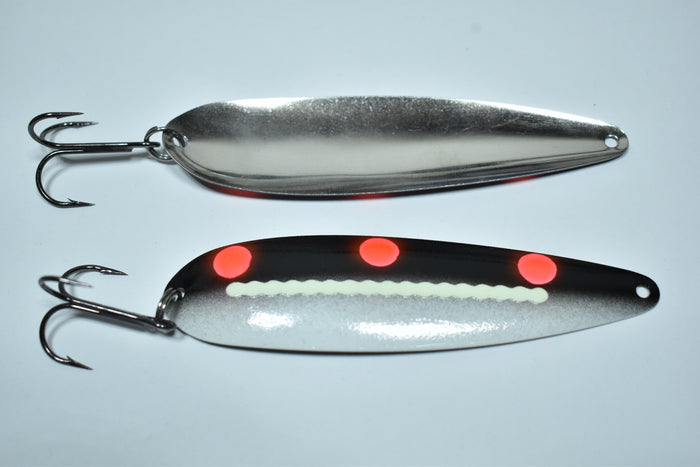 Spotted Stallion Super Glow - Magnum Trolling Spoon