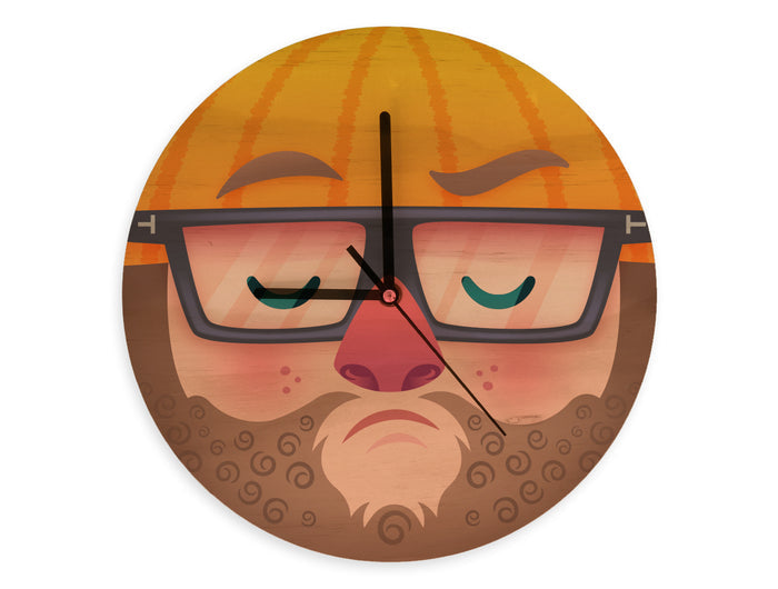 Sublimation Wooden Round Clock Small