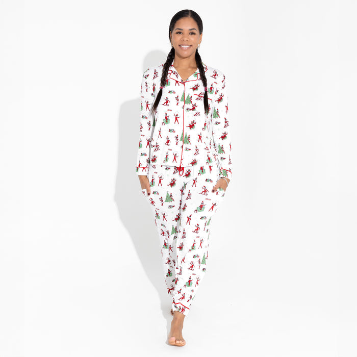 The Elf On The Shelf Bamboo Women's Pajama Set